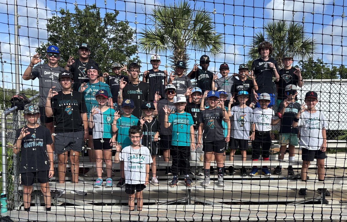 robbie centracchio (@rcentracchio) on Twitter photo Future shark camp theme for today was favorite team day. No question who the favorite team in Murrells Inlet is!
<a href="/CoastalBaseball/">Coastal Carolina Baseball</a> <a href="/KSchnall9/">Kevin Schnall</a> Future shark camp theme for today was favorite team day. No question who the favorite team in Murrells Inlet is!
<a href="/CoastalBaseball/">Coastal Carolina Baseball</a> <a href="/KSchnall9/">Kevin Schnall</a>
