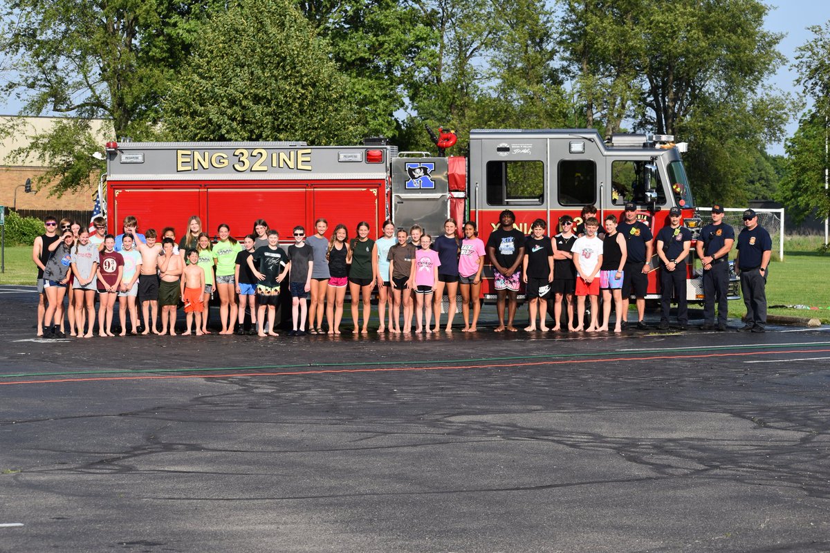 Crews have been participating in some PR events this week. Tuesday, crews from B Shift attended the Neighborhood Night Out event at the Bike Hub. Yesterday, crews from C Shift Co 32 attended an event at the Xenia Community Center &amp; helped soak down the kiddie pool kickball setup.