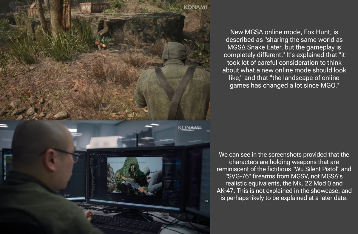 GigaSnake's tweet image. Really not a huge fan of the fictitious firearms from MGSV, but oh well.