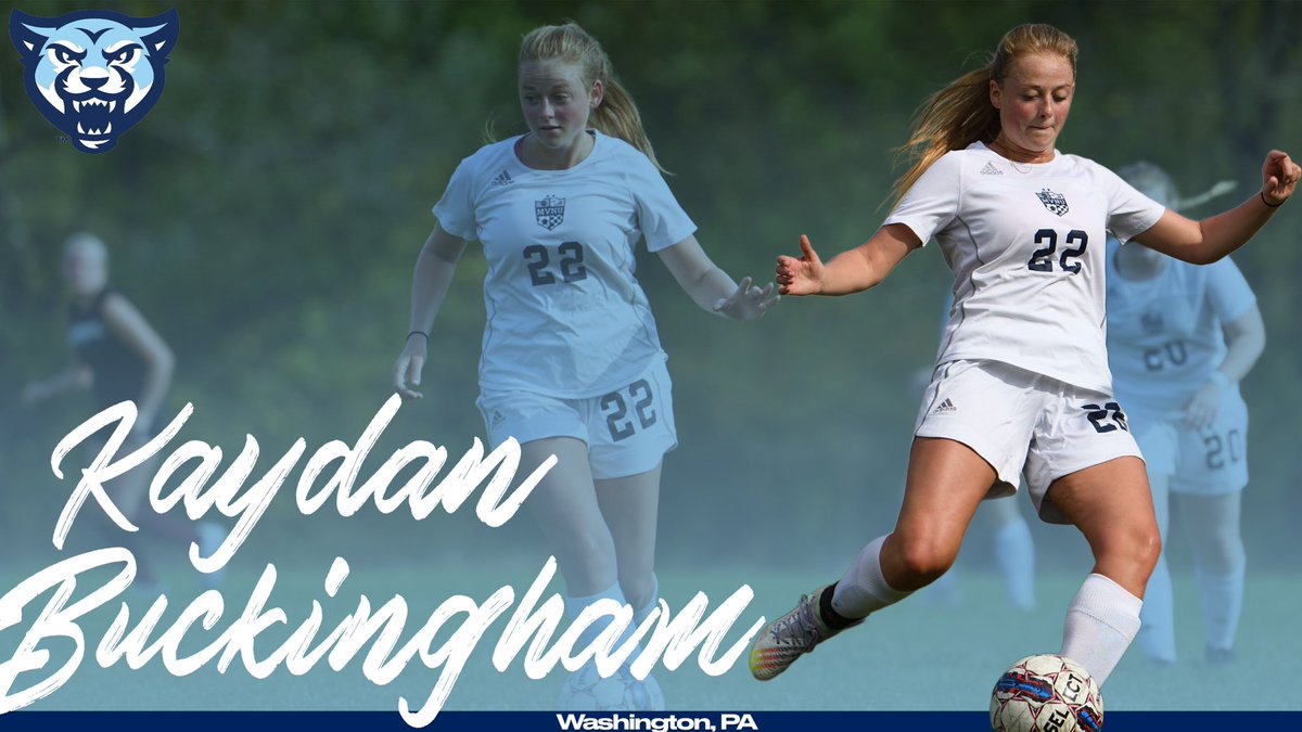 Last new member joining the team this upcoming fall is Kaydan Buckingham from Washington, PA. Kaydan will be a junior this fall and will be wearing #25. We are so excited she is a part of our family! 🩵⚽️