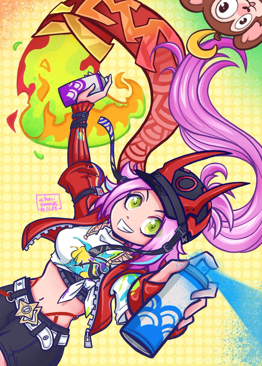 One more for #MultiverseVistas - #Rappa #HonkaiStarRail