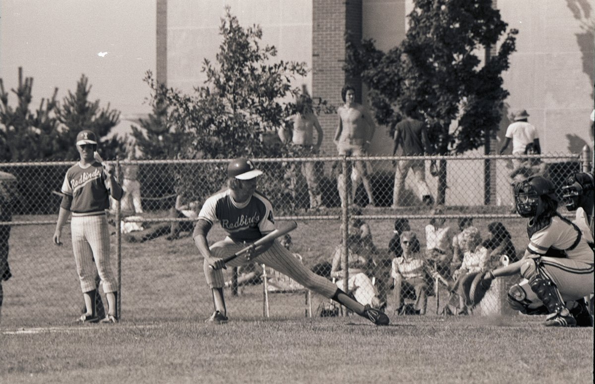 Today's #TBT is an ISU baseball game from 1976.