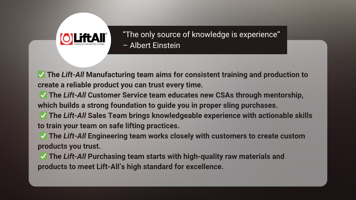 LIFT-ALL COMPANY tweet media