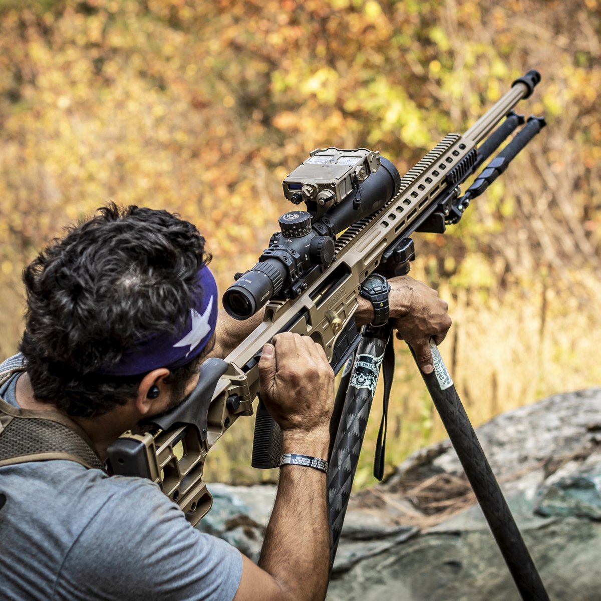 BarrettRifles's tweet photo. Engineered for reliability, modularity, and field performance across calibers, the MK 22 features a precision-machined, dry bolt system with a 60° throw for smooth, lube-free cycling. 
#barrettfirearms #TheLeaderInLongRange #MK22 #338NM #300NM #762x51 #AML338 #bagrider #longrangeshooting #versatile