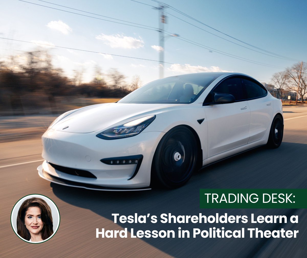 When billionaires and politicians clash, shareholders pay the price! Tesla’s stock tanked 14% after Elon Musk’s very public spat with the U.S. president over a “big, beautiful bill.” 

Learn more: hilarykramer.com/tradingdesk/tr… 

#Tesla #StockMarket #ElonMusk #MarketVolatility