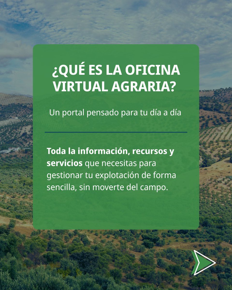 📢 ¡La Oficina Virtual Agraria arranca con novedades!

Un portal pensado para ti: útil, accesible, cercano.

¿Todavía no sabes qué es la #OVA?
Descúbrelo en este hilo 👇