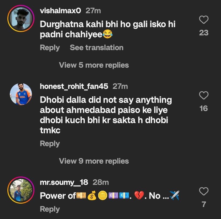 a4di1tya's tweet photo. Ms dhoni Insta comment section💔 These Indians don't deserve our Thala, I wish he played for NZ or 💔
#planecrash https://t.co/TDTrN5nykZ