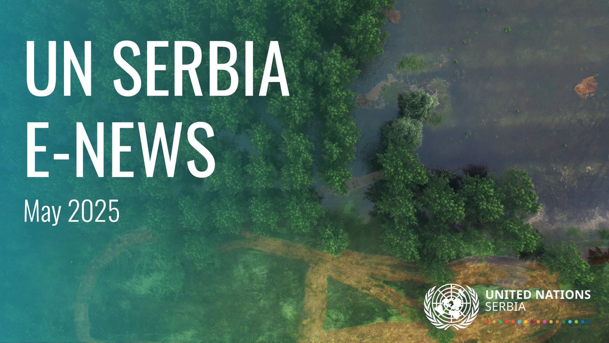 UN Serbia 🇺🇳 🇷🇸 (@unserbia) on Twitter photo 📬 Šta ima novo u <a href="/UNSerbia/">UN Serbia 🇺🇳 🇷🇸</a> ?
Od zelenih rešenja i podrške mentalnom zdravlju mladih, do digitalne pismenosti i porodičnih politika - priče o konkretnim promenama u novom izdanju našeg njuzletera 👉tinyurl.com/3mtpvd5a 📬 Šta ima novo u <a href="/UNSerbia/">UN Serbia 🇺🇳 🇷🇸</a> ?
Od zelenih rešenja i podrške mentalnom zdravlju mladih, do digitalne pismenosti i porodičnih politika - priče o konkretnim promenama u novom izdanju našeg njuzletera 👉tinyurl.com/3mtpvd5a