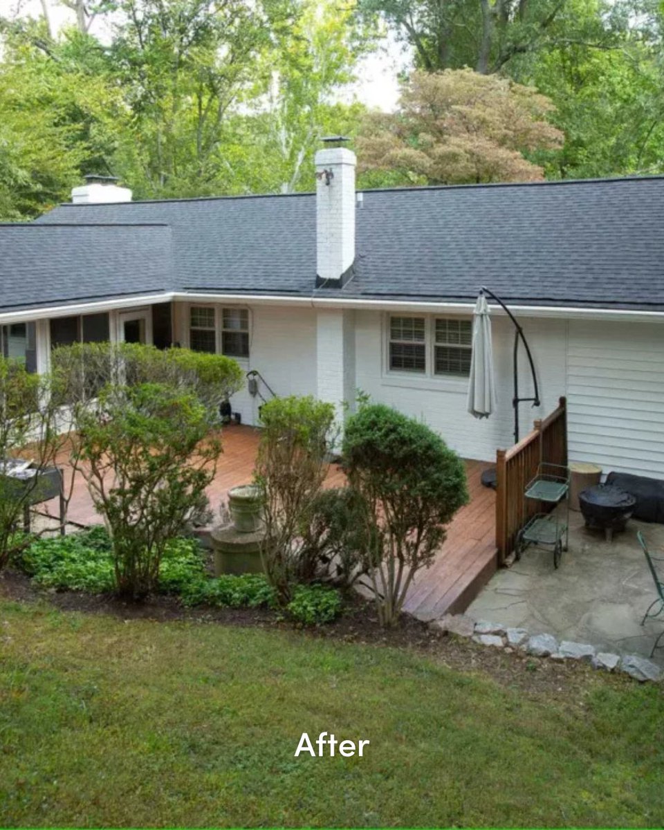 SchroederDB's tweet photo. ✨ Before &amp; after: This 1959 Annandale home got a fresh start with an open floorplan, a stunning kitchen, and a reimagined Owner’s Suite. Thoughtful upgrades inside and out brought new life to a classic home—perfectly tailored for modern living. https://t.co/8tnIKFFiO0