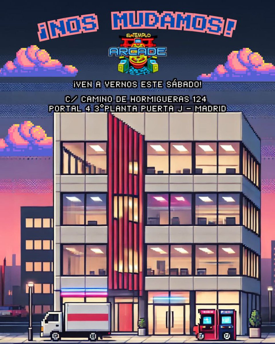 Más grande, más céntrico, más accesible, más aclimatado y más todo!!!

Este nuevo Templo del Arcade 2.0 es visita obligada en general para todo el mundo y no os lo podéis perder! A partir de este mismo sábado 14/06/25 <a href="/lolo_652/">lolosport</a> <a href="/ELTEMPLOARCADE/">EL TEMPLO DEL ARCADE</a>