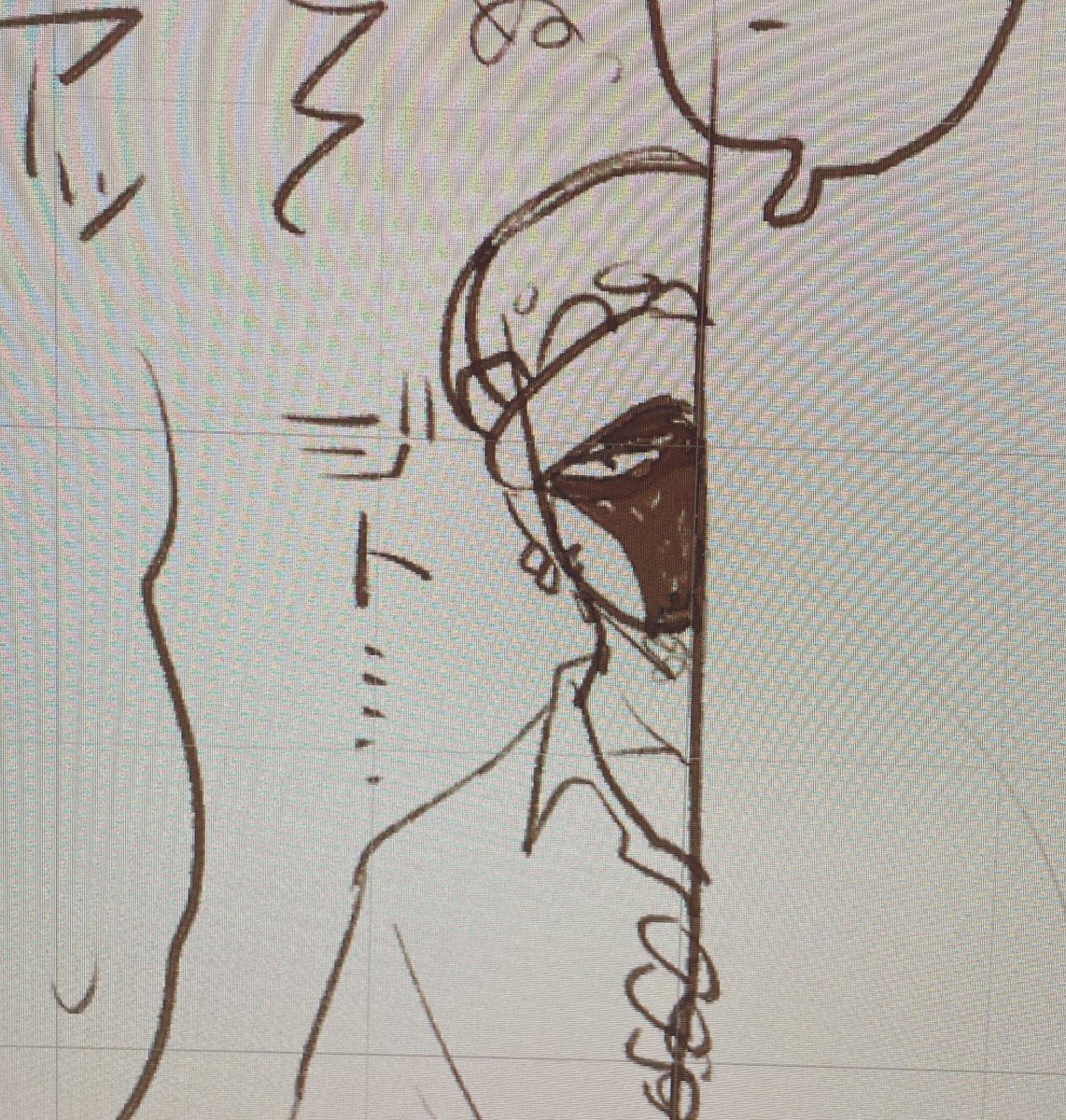 ちょとずつ描くやで✍️👶