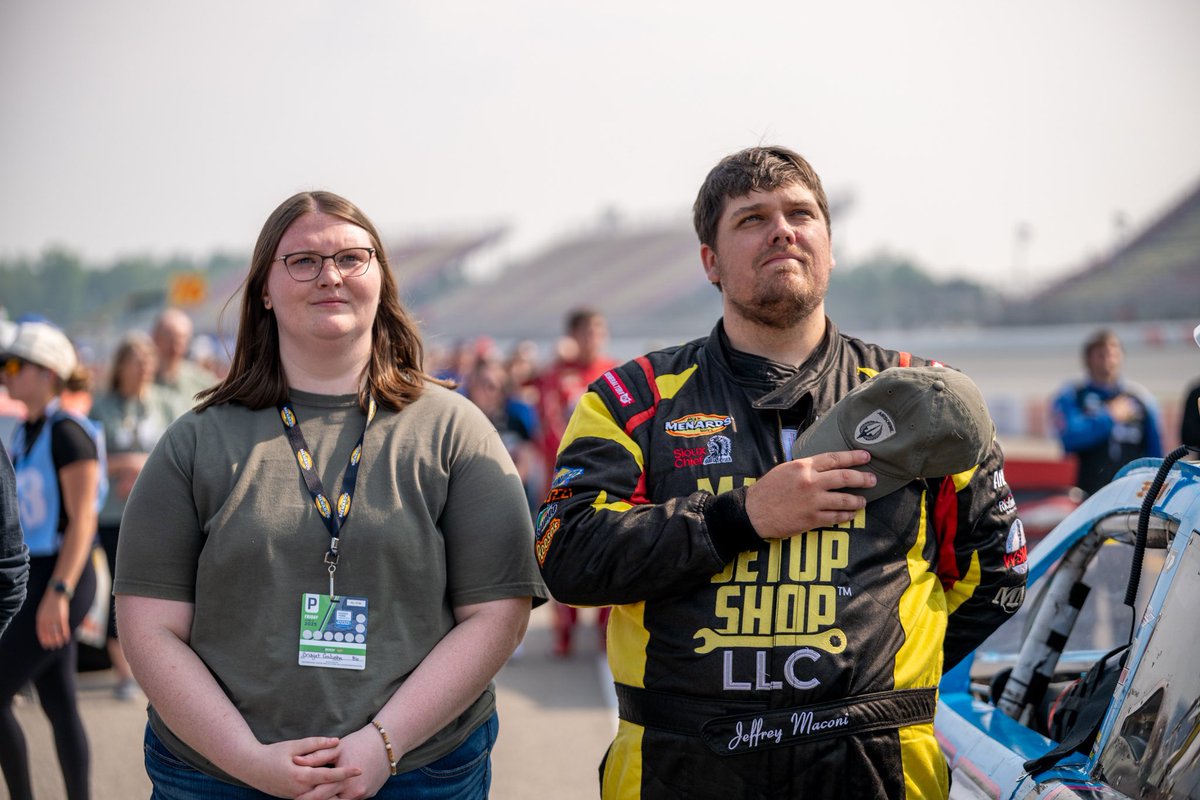 I may still not be the best driver, but Bridget’s pretty good at the “NASCAR Girlfriend” thing 

If you ever see her at the track, she’s probably shoving another water or gatorlyte at me the second I get out of the car. I wouldn’t make it through the weekend without her! 🤣