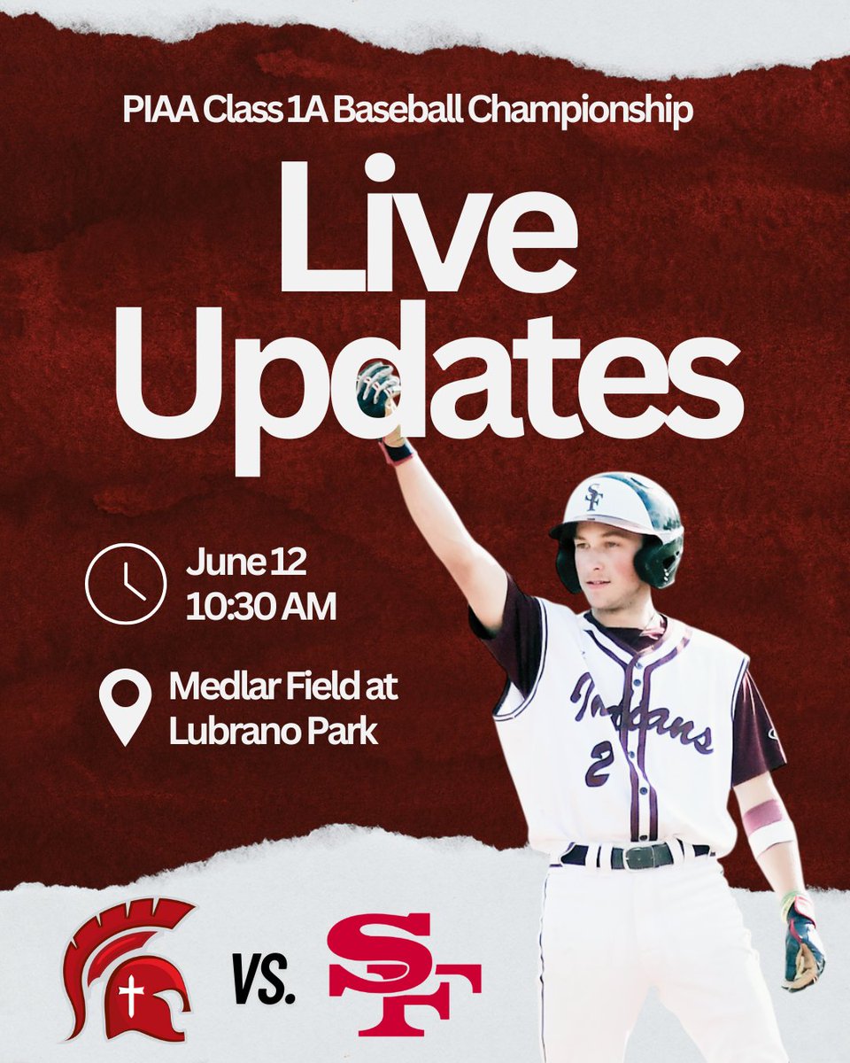 🚨 GAMEDAY!  🚨 Southern Fulton baseball is playing for the first state title in program history. <a href="/Masont_Smith/">Mason Smith</a> will have live updates here publicopiniononline.com/story/sports/h… <a href="/SouthFultSD/">SFSD</a>