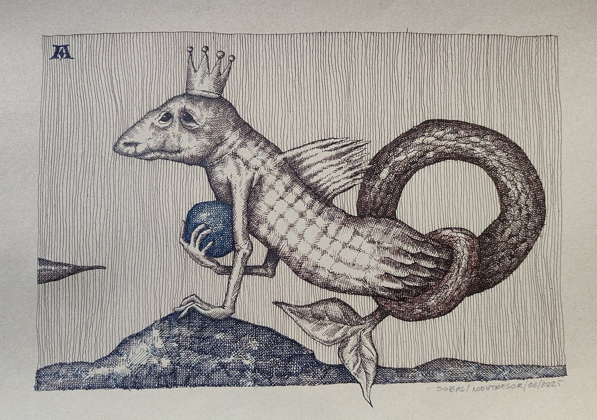 Atelier462's tweet photo. Siren
#drawing #artist #illustration #art #Siren #seamonster #ink #Watermanink #dessin https://t.co/62nSyOZkQQ