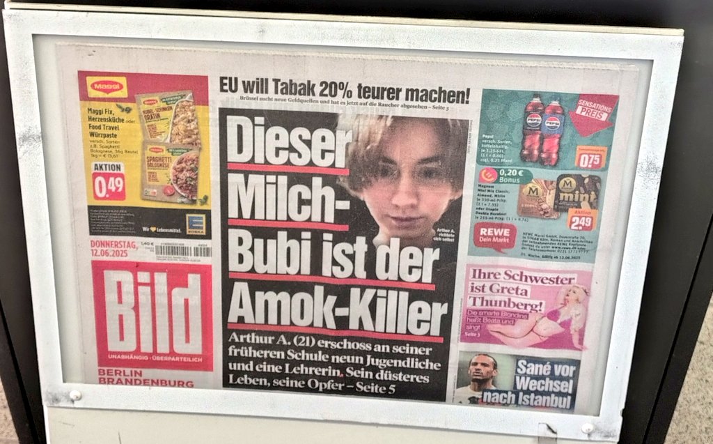 Ist der Gestörte hellhäutig, ist er ein Bubi, ist der Gestörte PoC haben wir eine pauschalisierende Migrationsdebatte in 8 Talkshows.