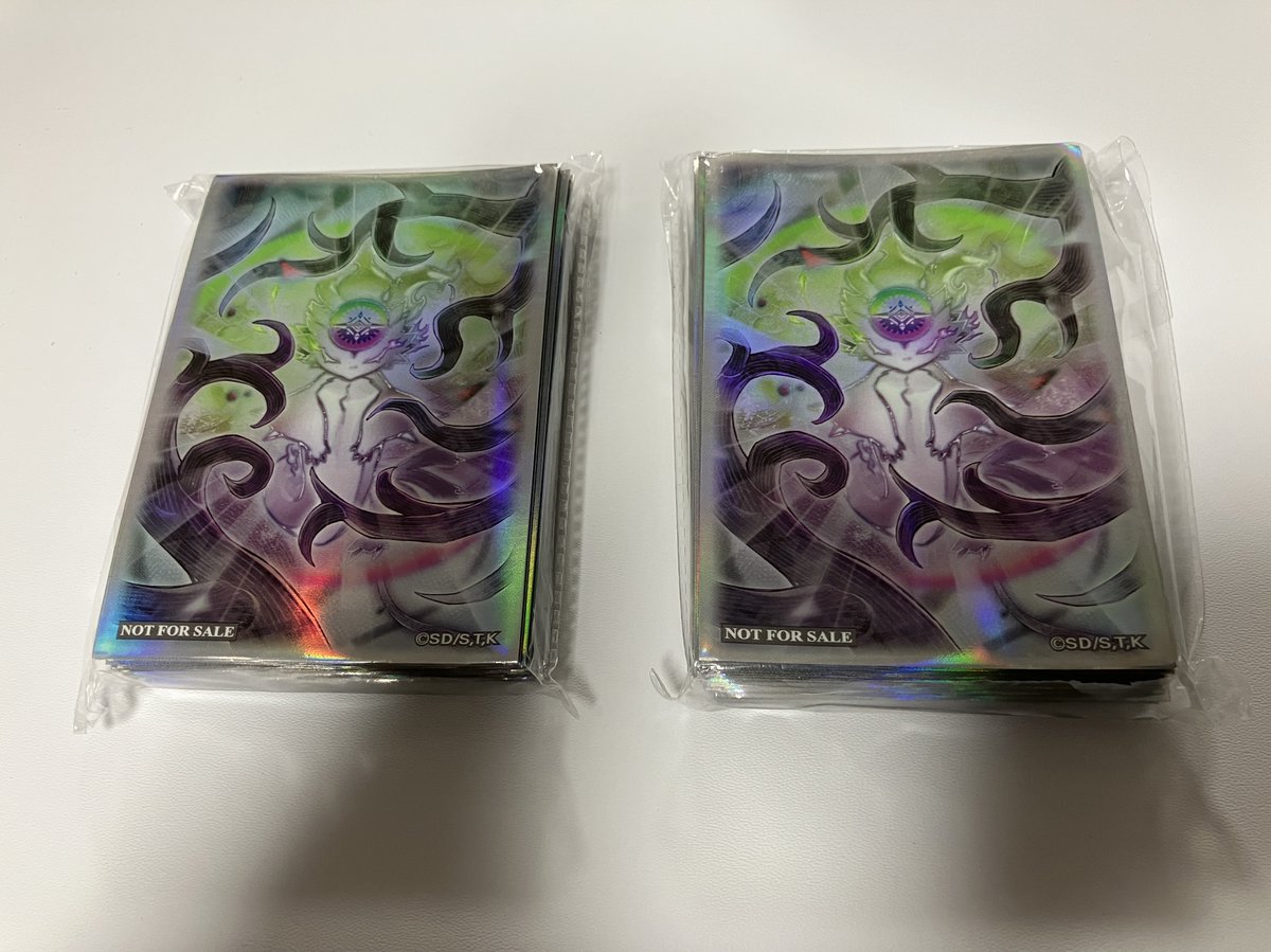 たかつーさん(<a href="/TK2CARD/">たかつー</a> )から購入させていただいた白き森の幻妖スリーブがようやく受け取れた！

小さなトラブルがありましたが、丁寧にご対応いただけて助かりました！！