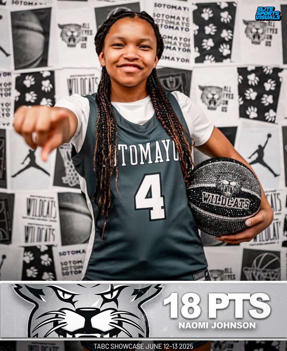 ‘27 Naomi Johnson led Sotomayor Wildcats with 18 points.

#YouAreElite #EliteSportsVisuals
