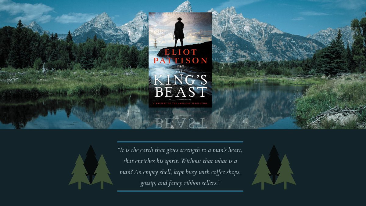 Certainly the number of humans cut off from nature has grown exponentially since the 18th century. How has this affected the growth of the human spirit? 

We humans evolved to take feedback from nature, in deep, intuitive ways I think we do not fully understand... #TheKingsBeast