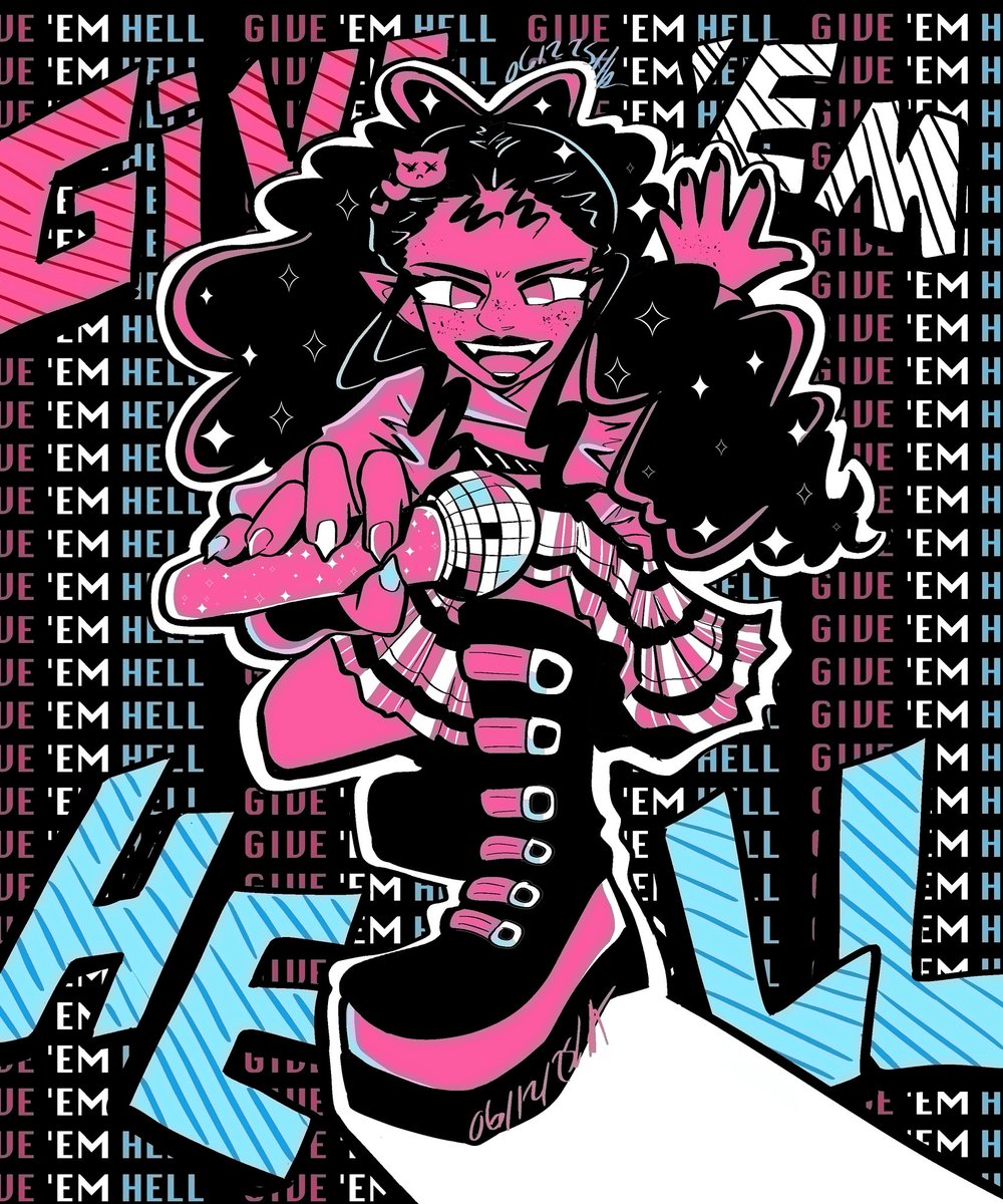 give ‘em hell! 🏳️‍⚧️ #pride