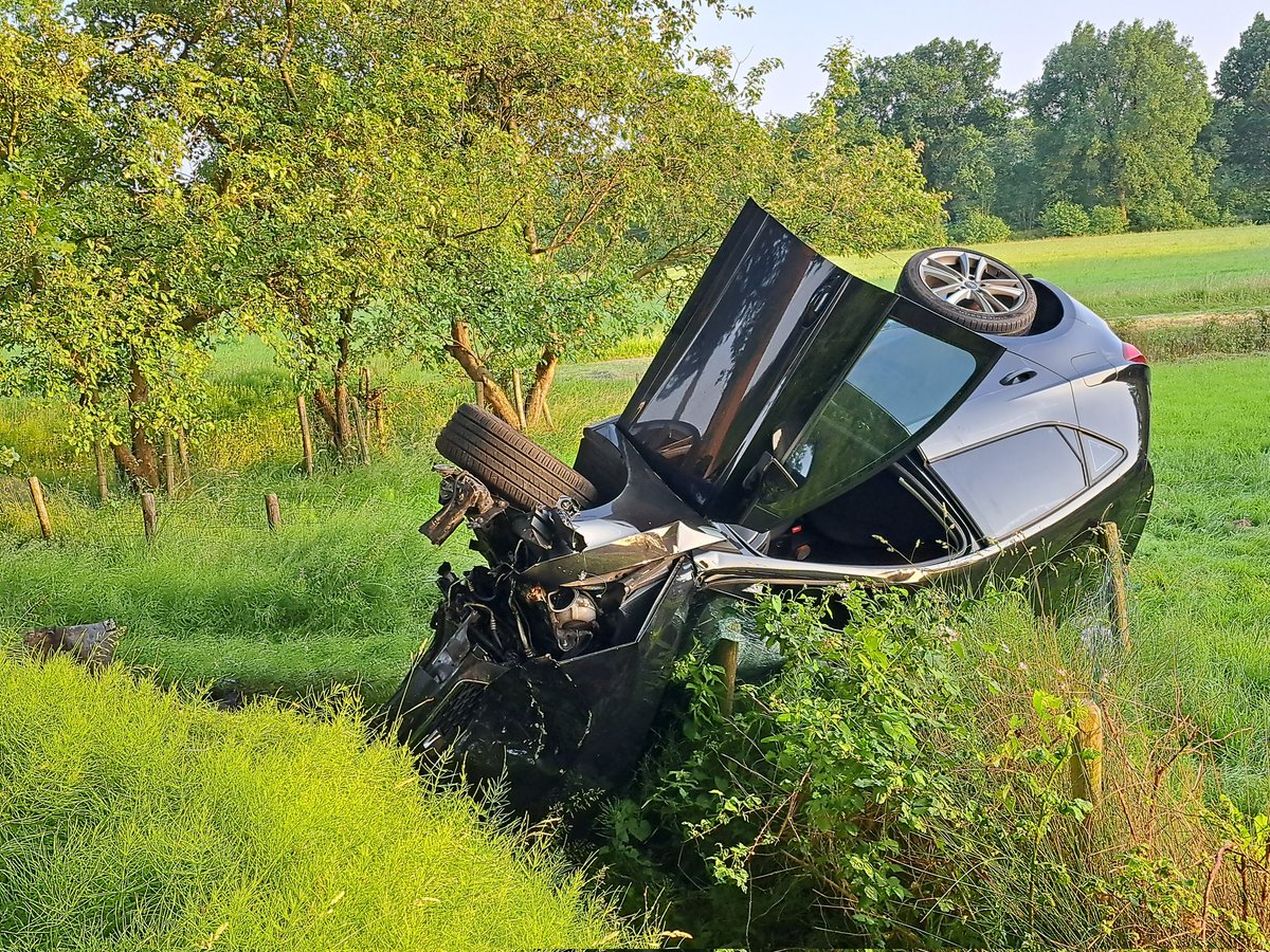 Aanrijding met letsel op de Meent in Woudenberg