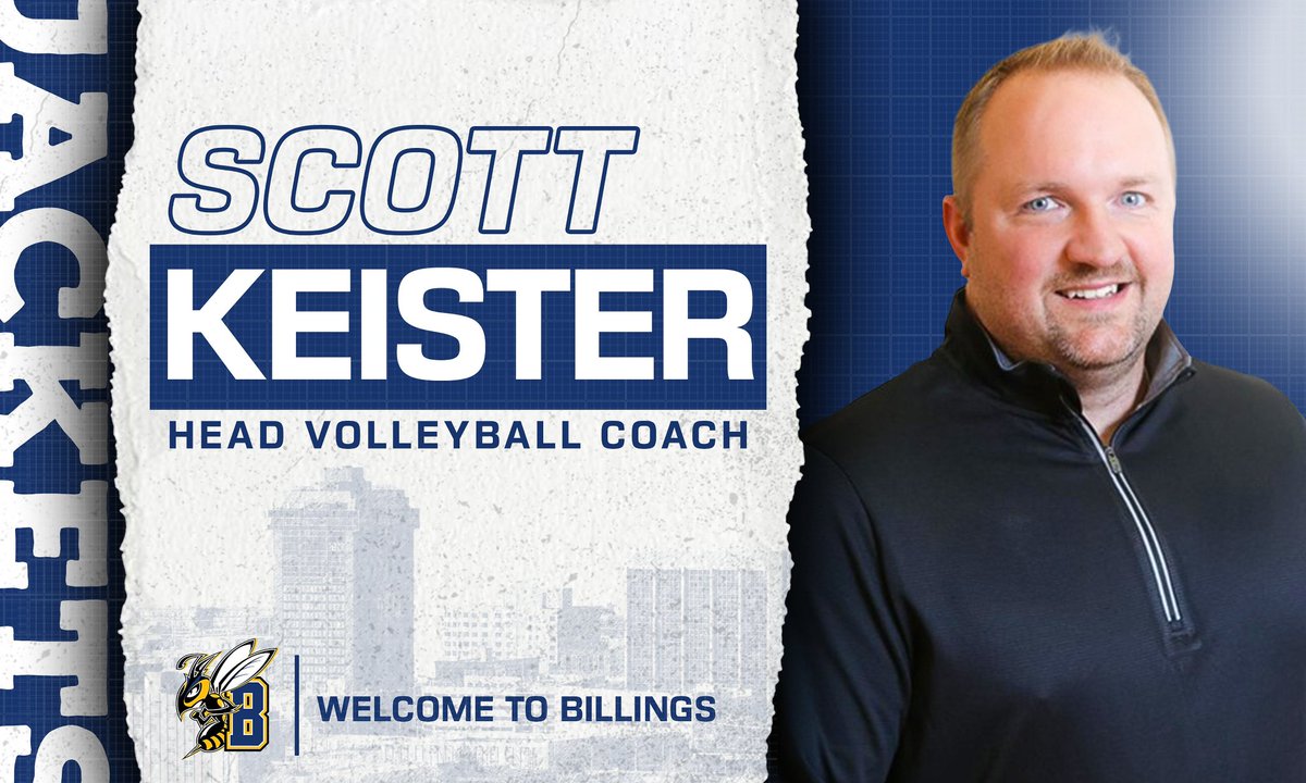 We are excited to announce Scott Keister as the new MSUB volleyball coach🙌

Welcome to the Yellowjacket family coach❗️

#msubsports | #msubvb
