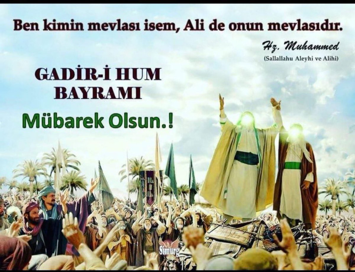 AliDENZL1's tweet photo. Birlik, beraberlik ve kardeşliğin simgesi olan Gadir hum Bayramını kutluyorum. Bu günün tüm dünyaya sağlık, huzur ve mutluluk getirmesini diliyorum. 

#GadirHum  ğid mbarek 3aleykin va 3aleyna, kil 3am into bi heyr https://t.co/Khe9YdmIYF