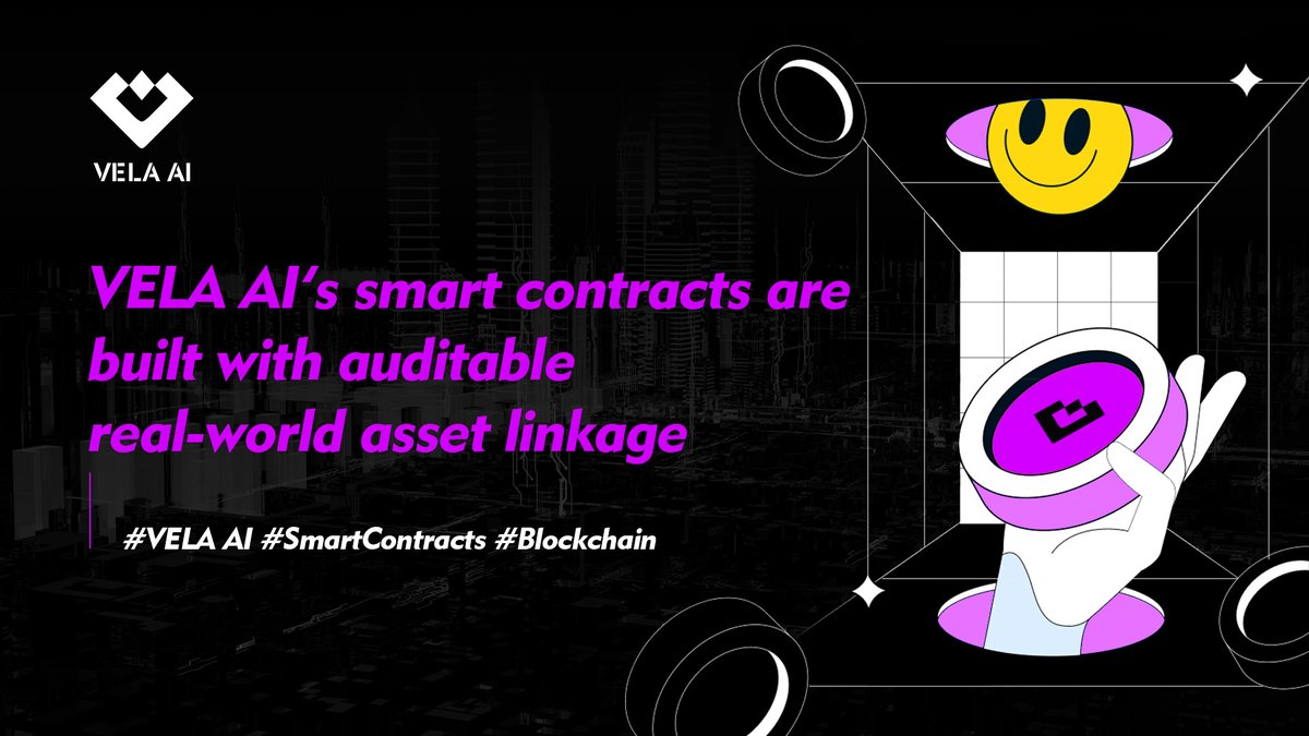 VELA’s smart contracts are built with auditable real-world asset linkage.
✅ No fake collateral
✅ Full transparency
✅ Real ownership
This is the future of trust. 🔒
#VELA #SmartContracts #Blockchain