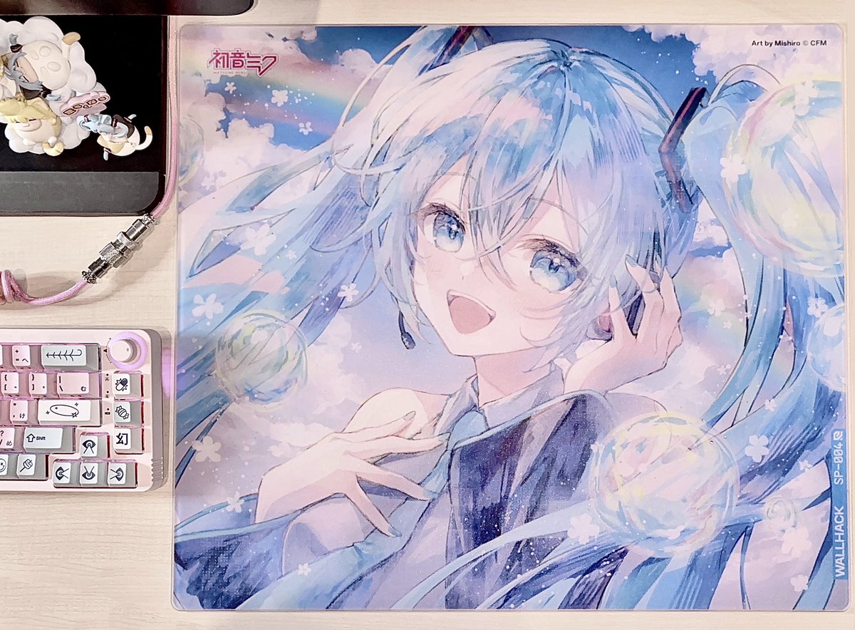 Miku Restock LIVE 🩵‼️

[ 𝗦𝗣-𝟬𝟬𝟰 𝗦𝘂𝗺𝗺𝗲𝗿 𝗠𝗶𝗸𝘂 𝗚𝗹𝗮𝘀𝘀 𝗠𝗼𝘂𝘀𝗲𝗽𝗮𝗱 ] is back in stock again, don't forget to get yours! Can't stop staring at mine 🥺