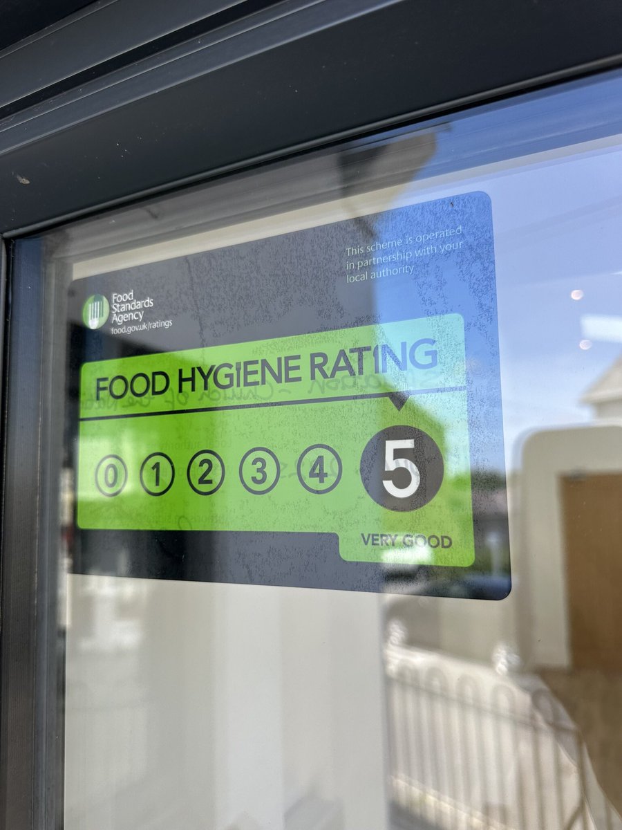Pleased to say we have received a food hygiene rating of 5 at The Meeting Place following our inspection. <a href="/cotnations/">COTN</a> #Okehampton