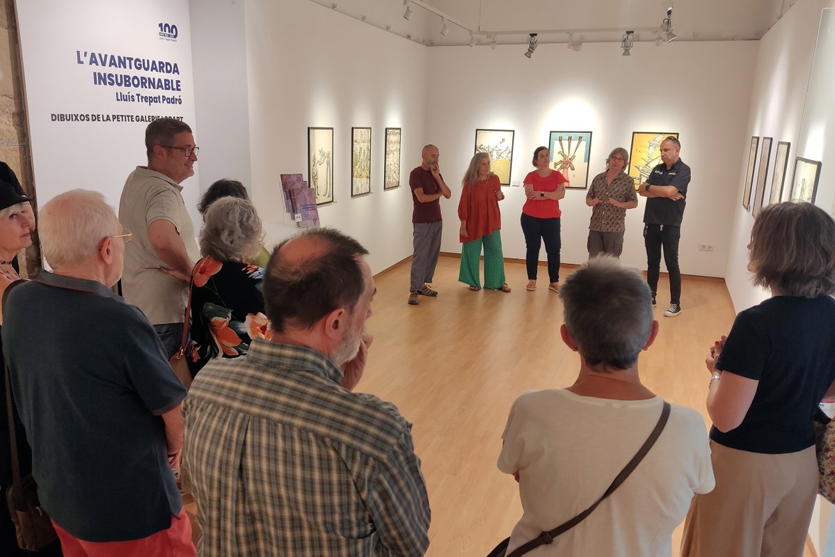 ✅ La Sala Marsà de #Tàrrega rescata obra poc coneguda del pintor Lluís Trepat

📸 Exposició de dibuixos de temàtica social i treballs d’art òptic commemorant el centenari de l’artista targarí

💥 Completem amb <a href="/MuseuTarrega/">Museu Tàrrega</a> i <a href="/aclurgell/">aclurgell</a> els espais de 'L'AVANTGUARDA INSUBORNABLE'