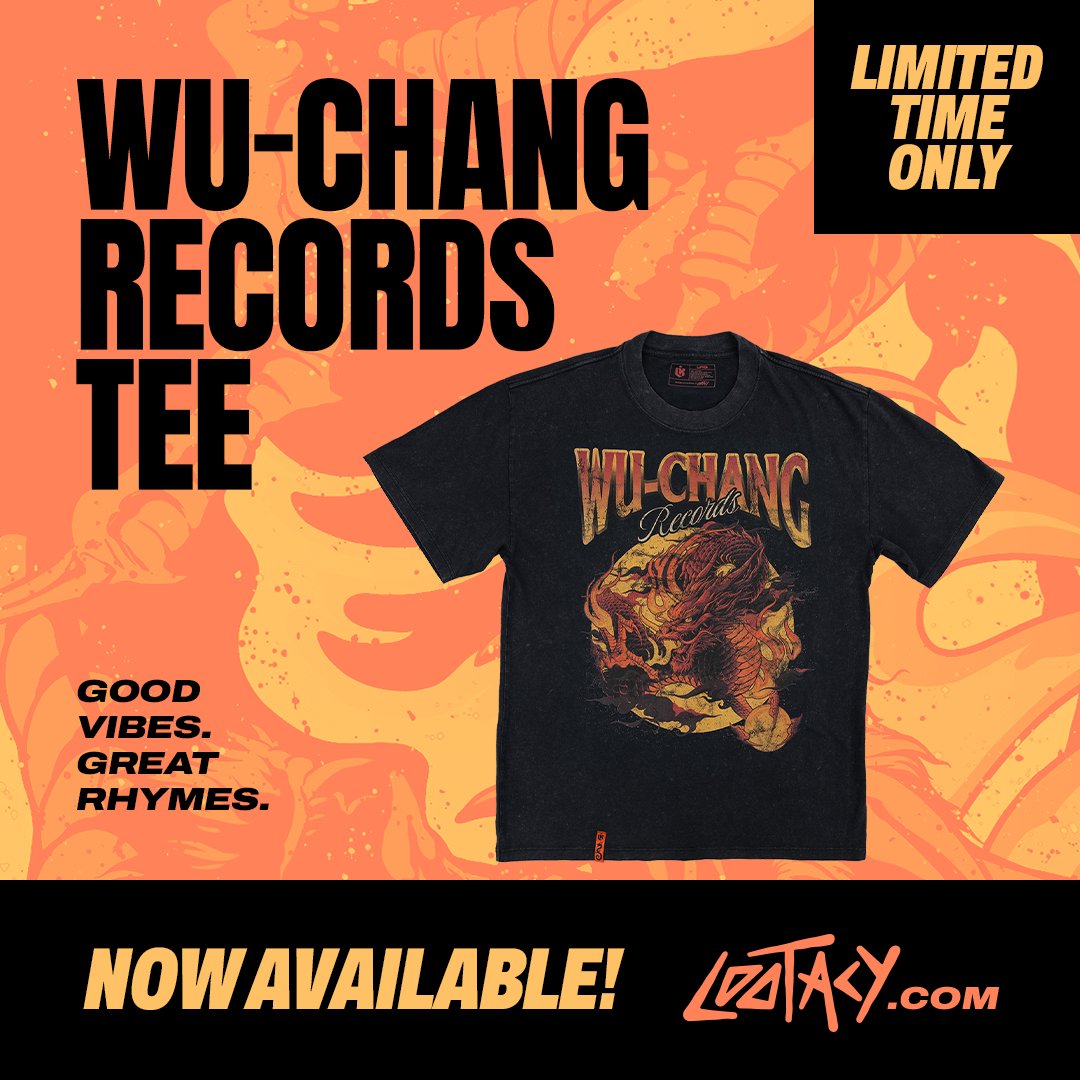 Wu-Chang Records represent!
Buy the Wu-Chang Records tee from <a href="/Lootacy/">Lootacy</a>: loota.cy/wuchang

If you are a Wu-Chang Artist that wants the hook-up just let me know!