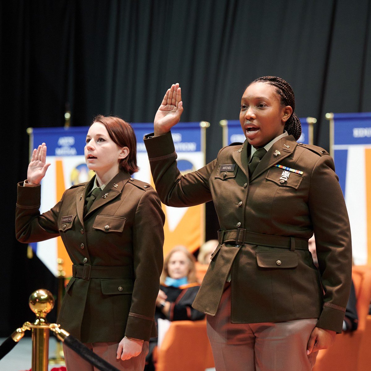 SamHoustonState's tweet photo. Recognizing the courage and sacrifice of every woman who served 🫡
 
#WomensVeteransDay | #SamHoustonState https://t.co/FeVhiX79Lj