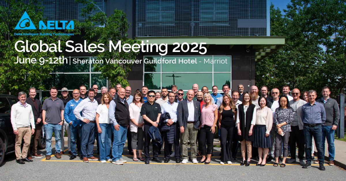Our 2025 Global Sales Meeting brought the Delta Controls global salesforce together to strategize, explore innovations, and equipped our teams with the tools they need for a bold year ahead 🚀

We’re ready to grow, innovate, and lead in building automation!

Thanks to everyone
