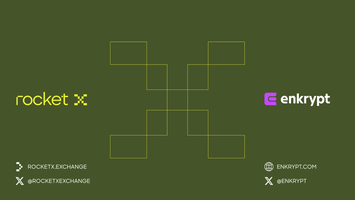 Gm RocketX fam! 🌞

We’re thrilled to announce our latest integration: Enkrypt Wallet! 🎉 <a href="/enkrypt/">Enkrypt</a>

- Instantly swap tokens and bridge assets across multiple networks.
- Non‑custodial and open‑source, so you always hold your private keys and can verify the code.
- All your