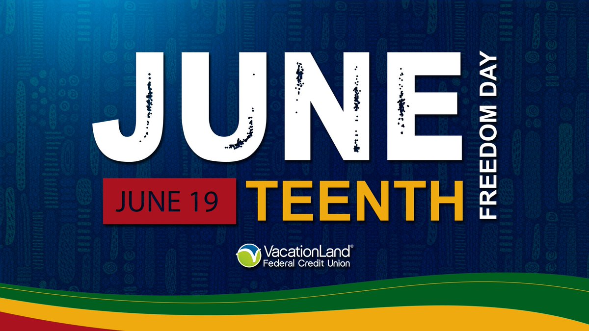 All VLFCU branches are closed today, 6/19, in observance of Juneteenth. We'll reopen with normal operating hours tomorrow, 6/20.

Remember, you can always access your accounts 24/7 via online banking, telephone banking, our ATM network, and the VLFCU Mobile app.