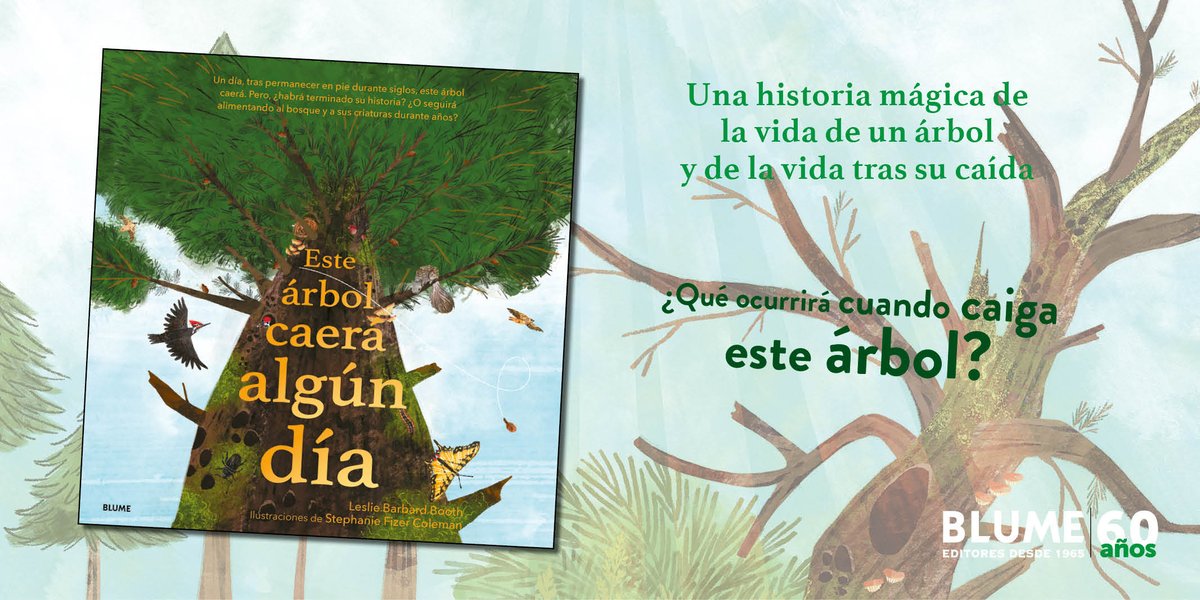 BLUME EDITORIAL (@editorialblume) on Twitter photo Algún día, tras haber permanecido erguido durante siglos, este árbol caerá. Pero incluso entonces, ¿habrá terminado su historia? ¿O continuará alimentando al bosque y a sus criaturas durante muchos años? Un hermoso y conmovedor homenaje al mundo natural. blume.net/infantil/2624-… Algún día, tras haber permanecido erguido durante siglos, este árbol caerá. Pero incluso entonces, ¿habrá terminado su historia? ¿O continuará alimentando al bosque y a sus criaturas durante muchos años? Un hermoso y conmovedor homenaje al mundo natural. blume.net/infantil/2624-…