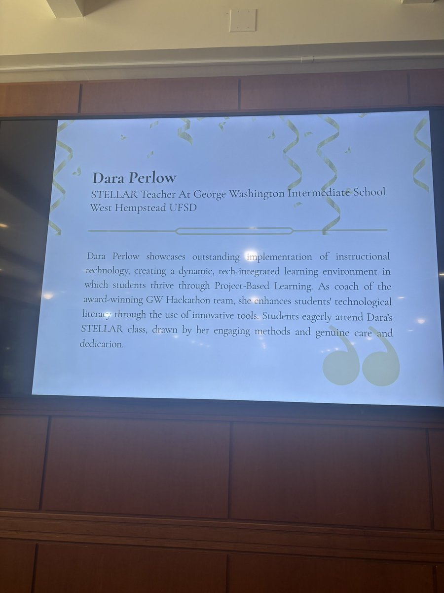 Honored to celebrate <a href="/djperlow/">Dara perlow</a> today as our <a href="/WhufsdRams/">Ram Pride</a> Nastar 2025!! #WHe are so proud of you and what you do for our <a href="/WHGWashington/">WHGW</a> School Community!