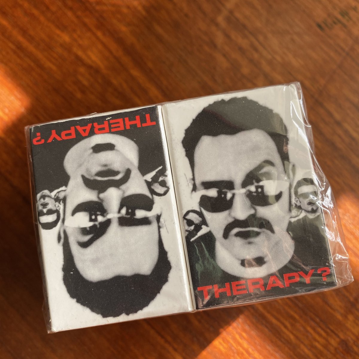 Couple of fun promo items the label put together for the Infernal Love release!

Sunglasses and matches(!!!), the budget obviously didn’t stretch to stick on moustaches 😉

#30YearsOfInfernalLove