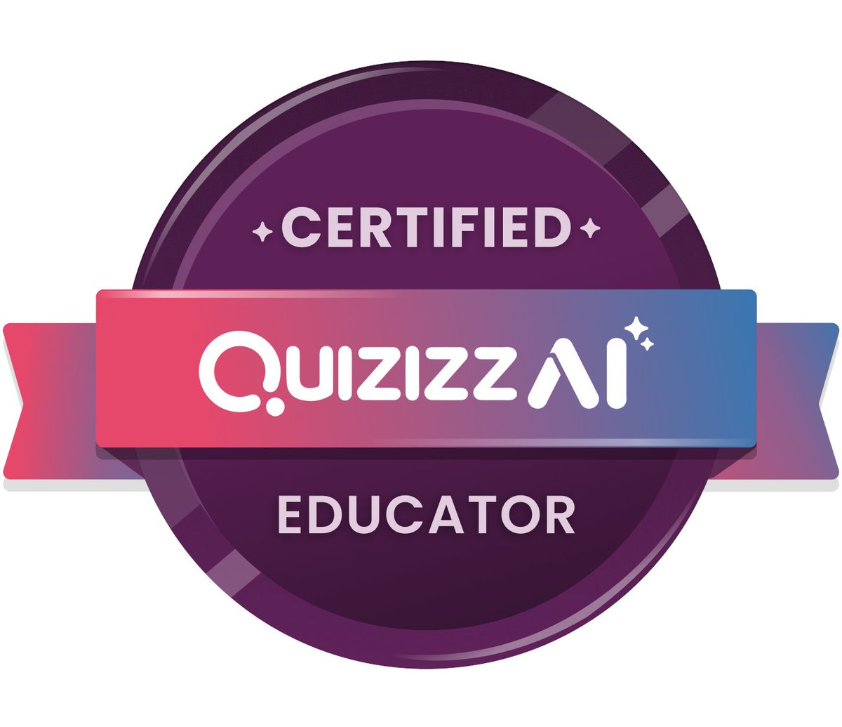 Greg Lawson (@glaws075) on Twitter photo Just got #QuizizzAI Certified and learned how to create, adapt and differentiate quizzes from literally anything! <a href="/quizizz/">Quizizz (now Wayground)</a> #youcanwithQuizizz
Take the certification to earn your badge here: bit.ly/3O5Xebq Just got #QuizizzAI Certified and learned how to create, adapt and differentiate quizzes from literally anything! <a href="/quizizz/">Quizizz (now Wayground)</a> #youcanwithQuizizz
Take the certification to earn your badge here: bit.ly/3O5Xebq