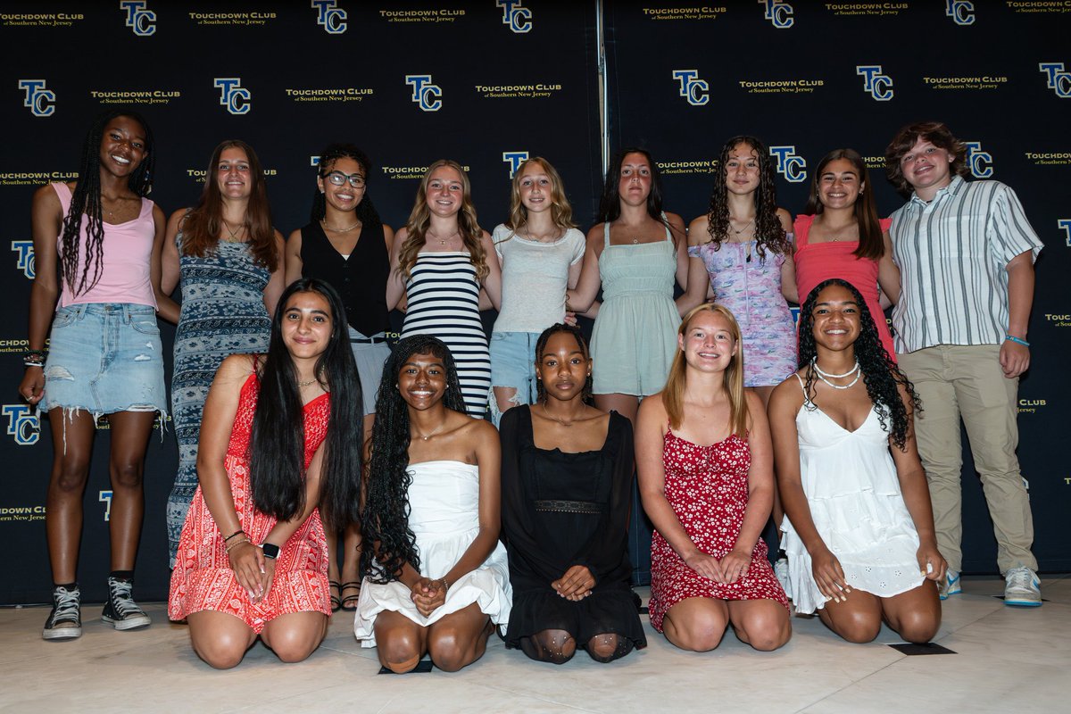 The Touchdown Club of Southern New Jersey was honored to host its inaugural All-South Jersey Flag Football banquet last week!

First-team honorees were selected by the club for the first time in Club history!

STORY/PHOTOS:

touchdownclubofsj.com/all-south-jers…