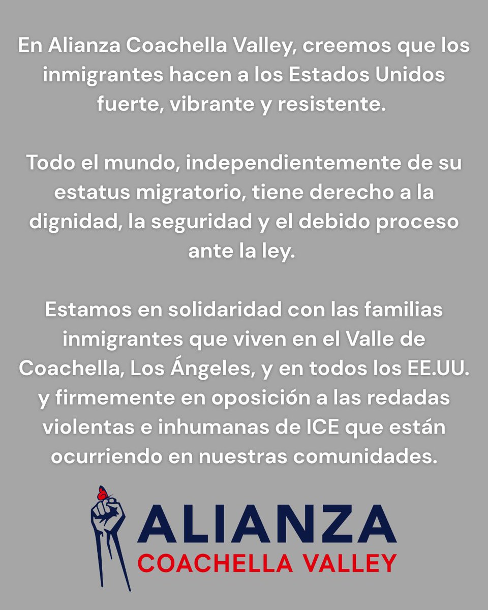 Alianza Coachella Valley tweet media