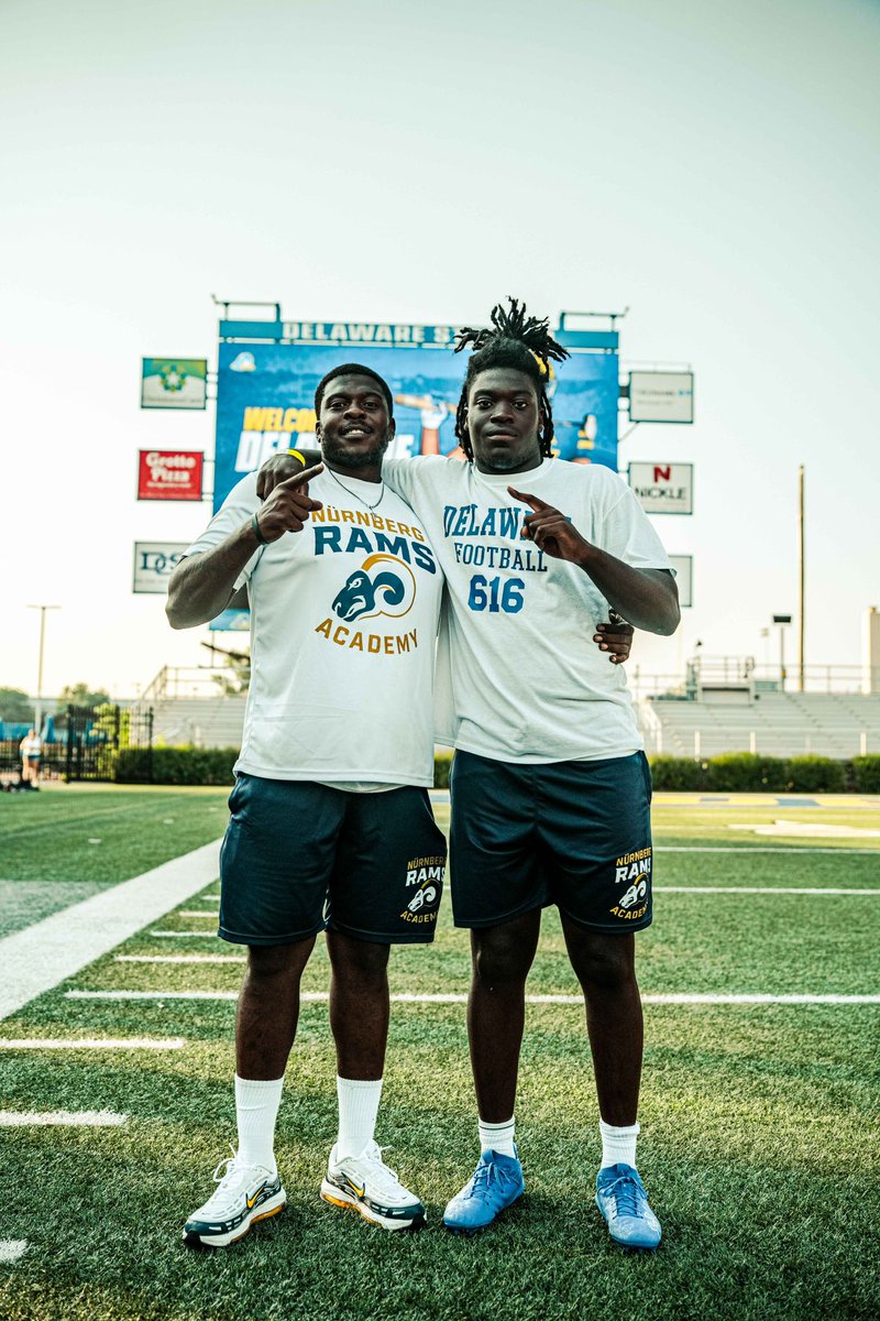Coach Josh Alaeze (@joshalaeze) on Twitter photo Day 1 - University of Delaware. ✅
<a href="/RamsAcademy/">Nürnberg Rams Academy</a> Classes 2026-2029. Coaches we are in the North East/East Coast until June 19th. Let’s lock in, we have some Prospects! Day 1 - University of Delaware. ✅
<a href="/RamsAcademy/">Nürnberg Rams Academy</a> Classes 2026-2029. Coaches we are in the North East/East Coast until June 19th. Let’s lock in, we have some Prospects!