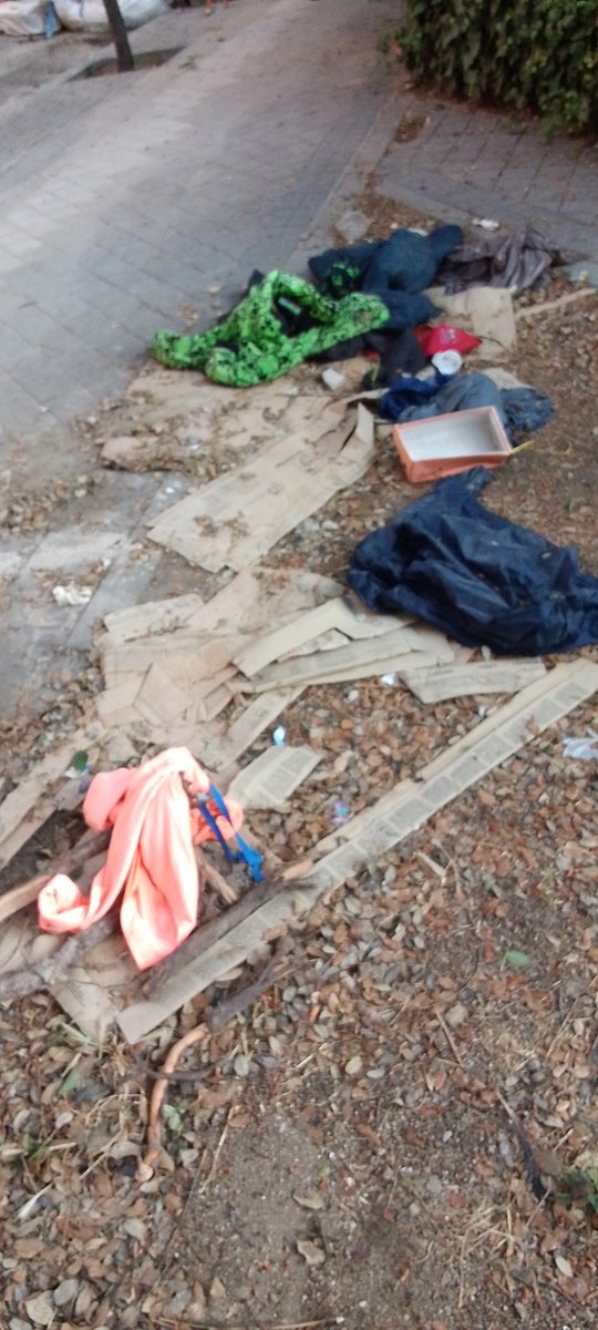 Restos de la piñata organizada en calle escalonilla 19
<a href="/Lineamadrid/">Línea Madrid</a>