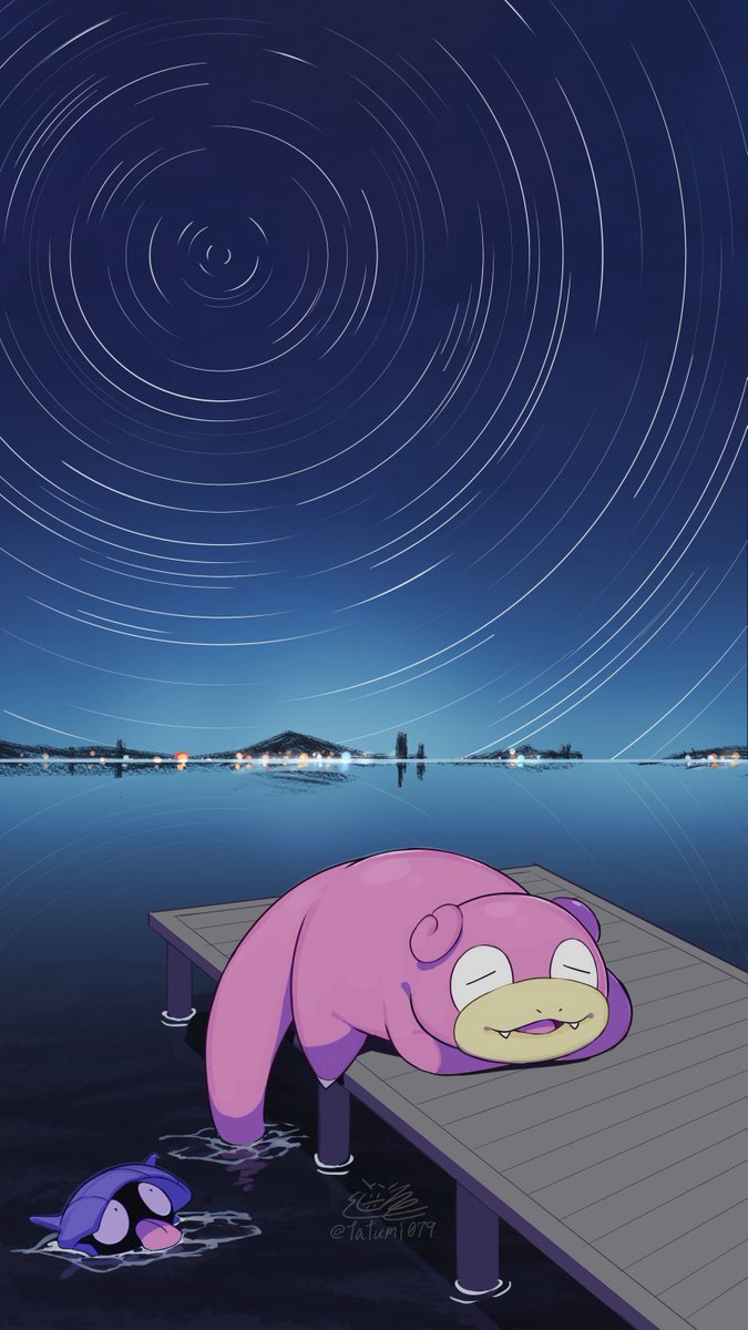 tatumi079sub's tweet image. ヤドンのタイムラプス
(※タップ推奨)
#ポケモン #ポケモンイラスト