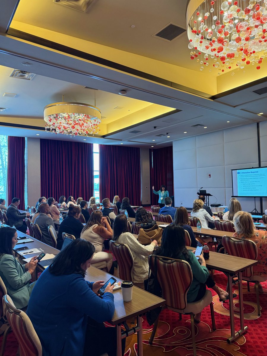 Wayzen Lin of RevOps Health presenting Workshop 301 “The Silent Battle: The Importance of Payer Surveillance”✅

Traci Boris, JD &amp; Fran Ciardullo, JD, of Barclay Damon presenting Workshop 302 “The 2025 Legal Round Up”✅

#NYMGMA25