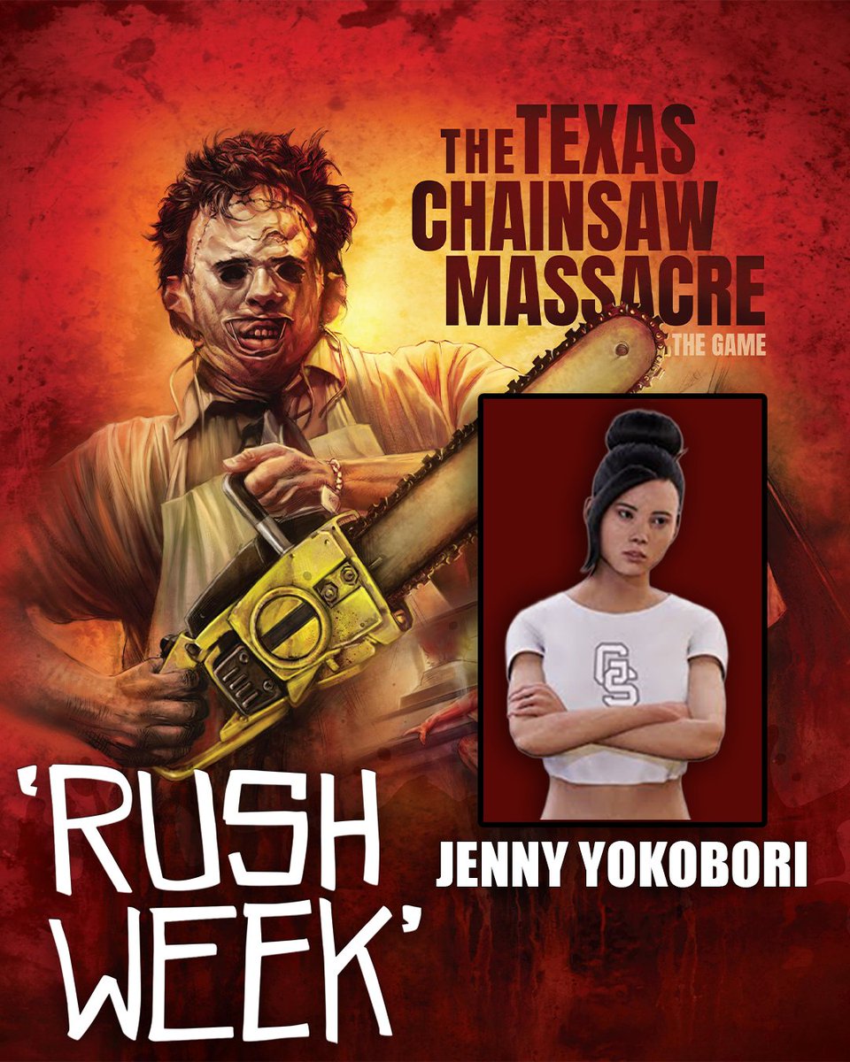 Jenny Yokobori (@jennyyokobori) on Twitter photo I'm in the Texas Chainsaw Massacre game! You can find me fighting for my damn life as a sorority girl in Rush Week. Thank you so much to
<a href="/mummynyan/">ā¤ļøMami Okadaā¤ļø</a>, <a href="/TXChainSawGame/">The Texas Chain Saw Massacre</a>, @FeartheGun, and <a href="/SumoDigitalLtd/">Sumo Digital</a> I'm in the Texas Chainsaw Massacre game! You can find me fighting for my damn life as a sorority girl in Rush Week. Thank you so much to
<a href="/mummynyan/">ā¤ļøMami Okadaā¤ļø</a>, <a href="/TXChainSawGame/">The Texas Chain Saw Massacre</a>, @FeartheGun, and <a href="/SumoDigitalLtd/">Sumo Digital</a>