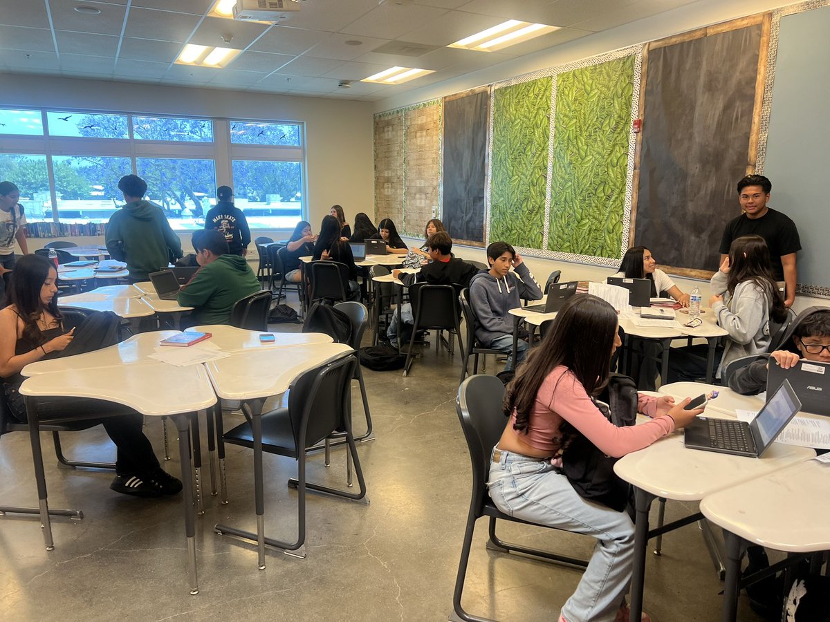 Great visiting Montclair’s Freshman Success summer bridge classes! The students are getting a head start on their high school career! Go Cavs!