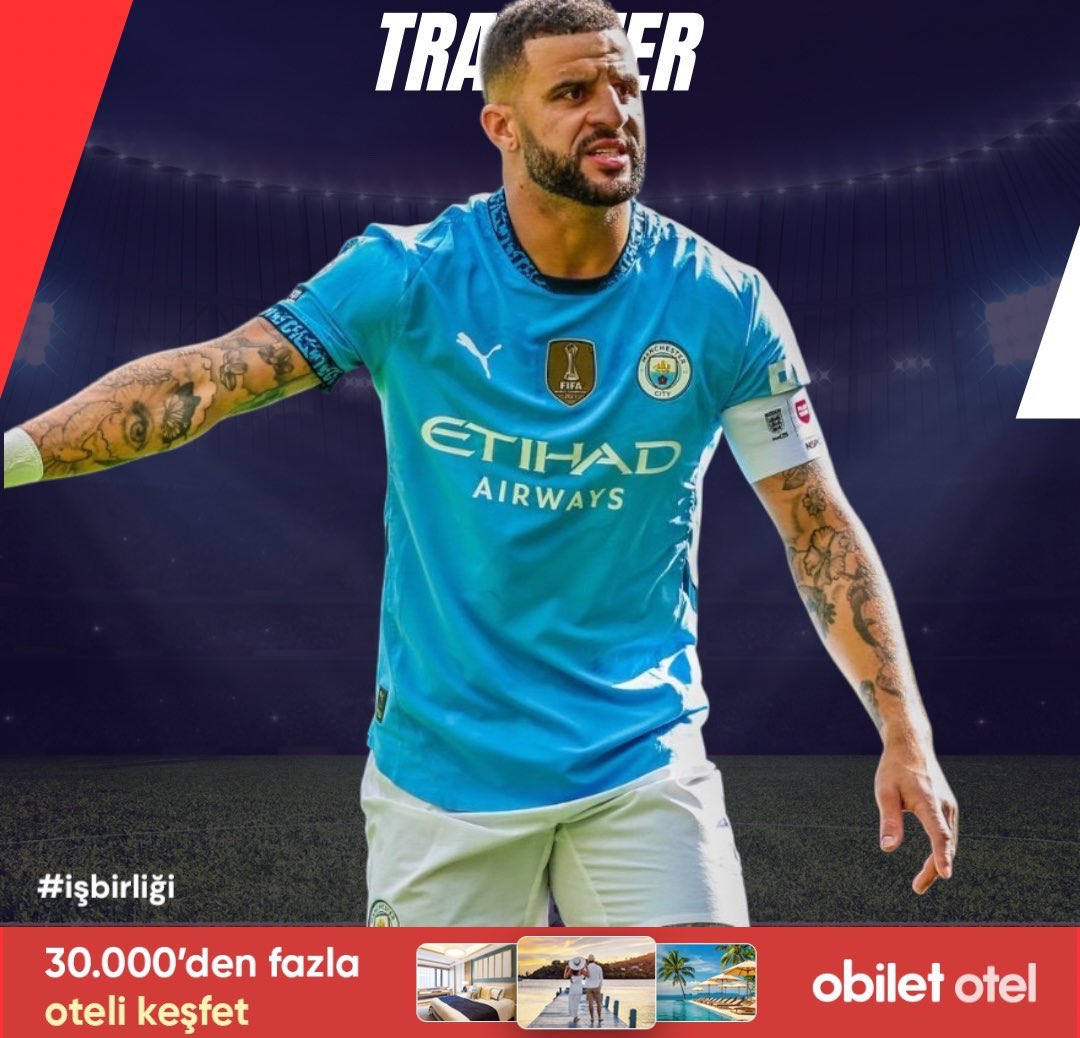 🟡🔵 Fenerbahçe, Kyle Walker'ın şartlarını sordu. Haber bekleniyor. Şartlar istenildiği gibi oluşursa transfer gerçekleşebilir. 
(🔗Sercan Hamzaoğlu)

🧑🏻Yaş: 35                          🏟 647 Maç
🏴󠁧󠁢󠁥󠁮󠁧󠁿Uyruk: İngiltere           ⚽ 12 Gol
🛡Mevki: Sağ Bek           🎯 52 Asist