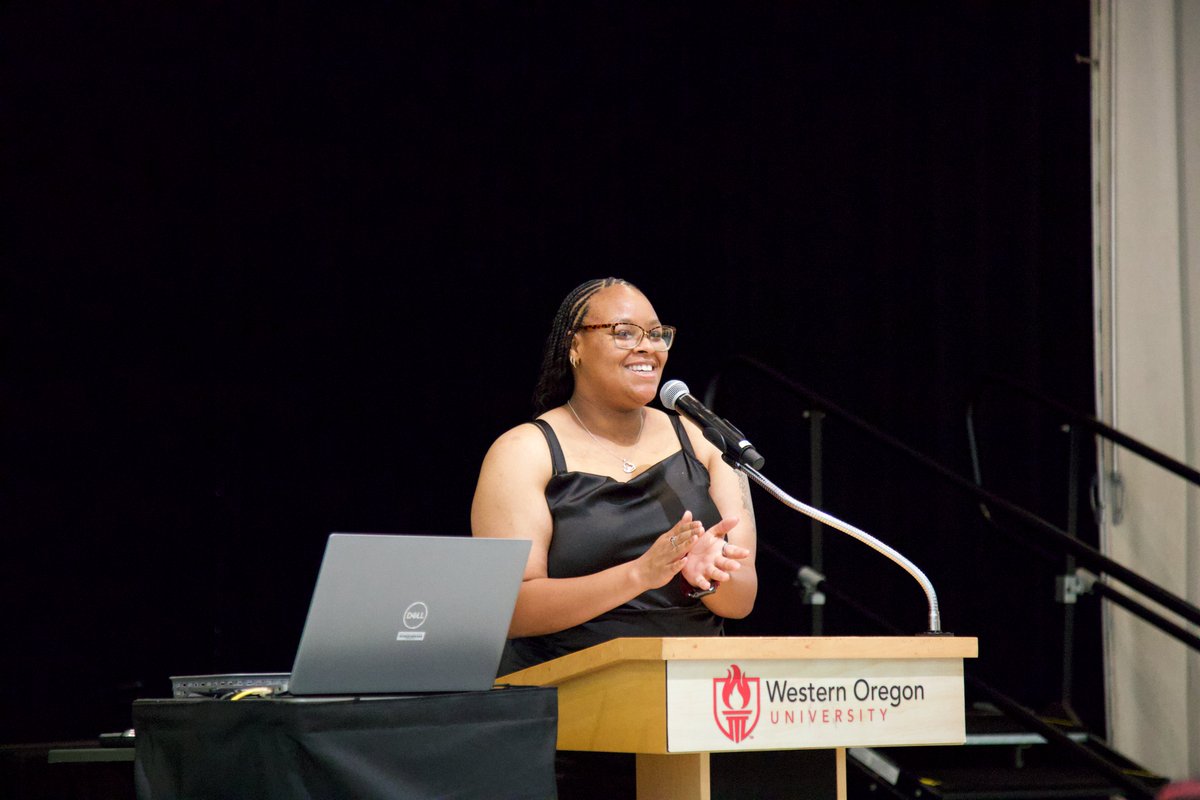 Happy Juneteenth! WOU is proud to celebrate this federal holiday commemorating the end of slavery.

BSU's recent event was a highlight, showcasing art by students, clubs, and speakers. Big thanks to the BSU Exec team: Joelle Upshur, Olivia Brown, &amp; Jada Miller!