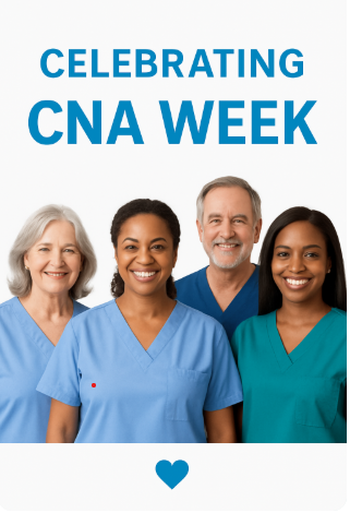 AngelsInPG's tweet photo. Celebrate CNA Week! Recognize their dedication and compassion. #CNAWeek #HealthcareHeroes https://t.co/inqfOfbVQp
